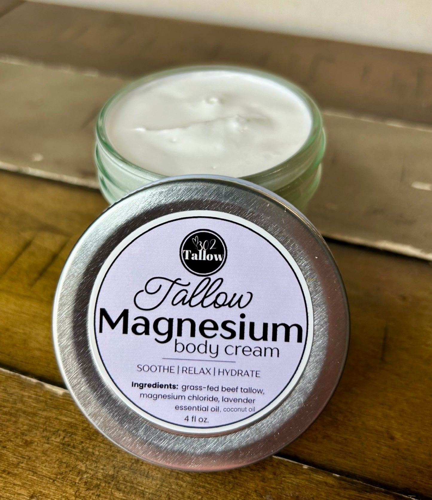 Magnesium Tallow Body Cream