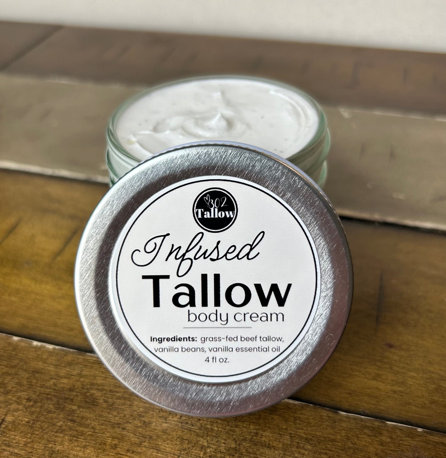 Infused Vanilla Tallow Body Cream